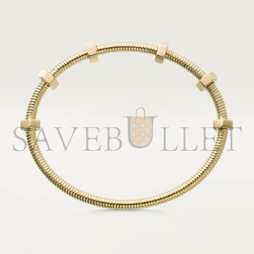 CARTIER ECROU YELLOW GOLD DE CARTIER BRACELET B6063817